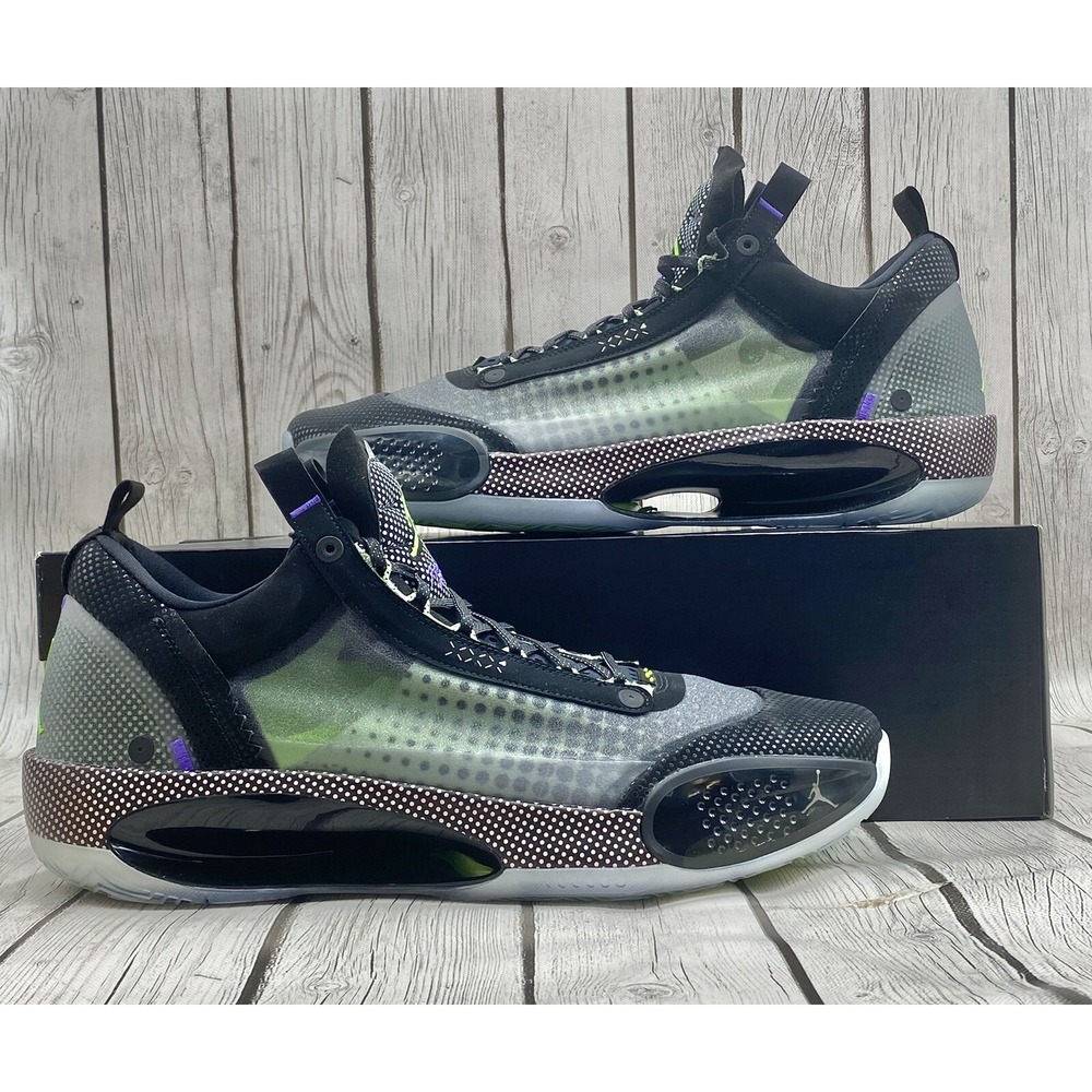 Nike Air Jordan 34 Low Vapor Green Mens Size 18 CZ7750 003